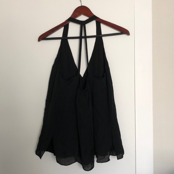 Haute Hippie Sleeveless V Neck Top - Picture 4 of 5